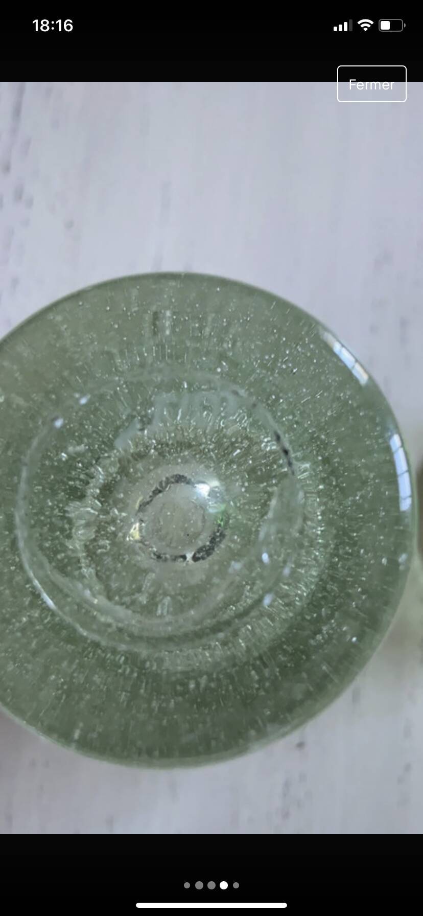 Verres gobelets Biot