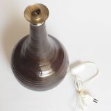 Large terracotta lamp base