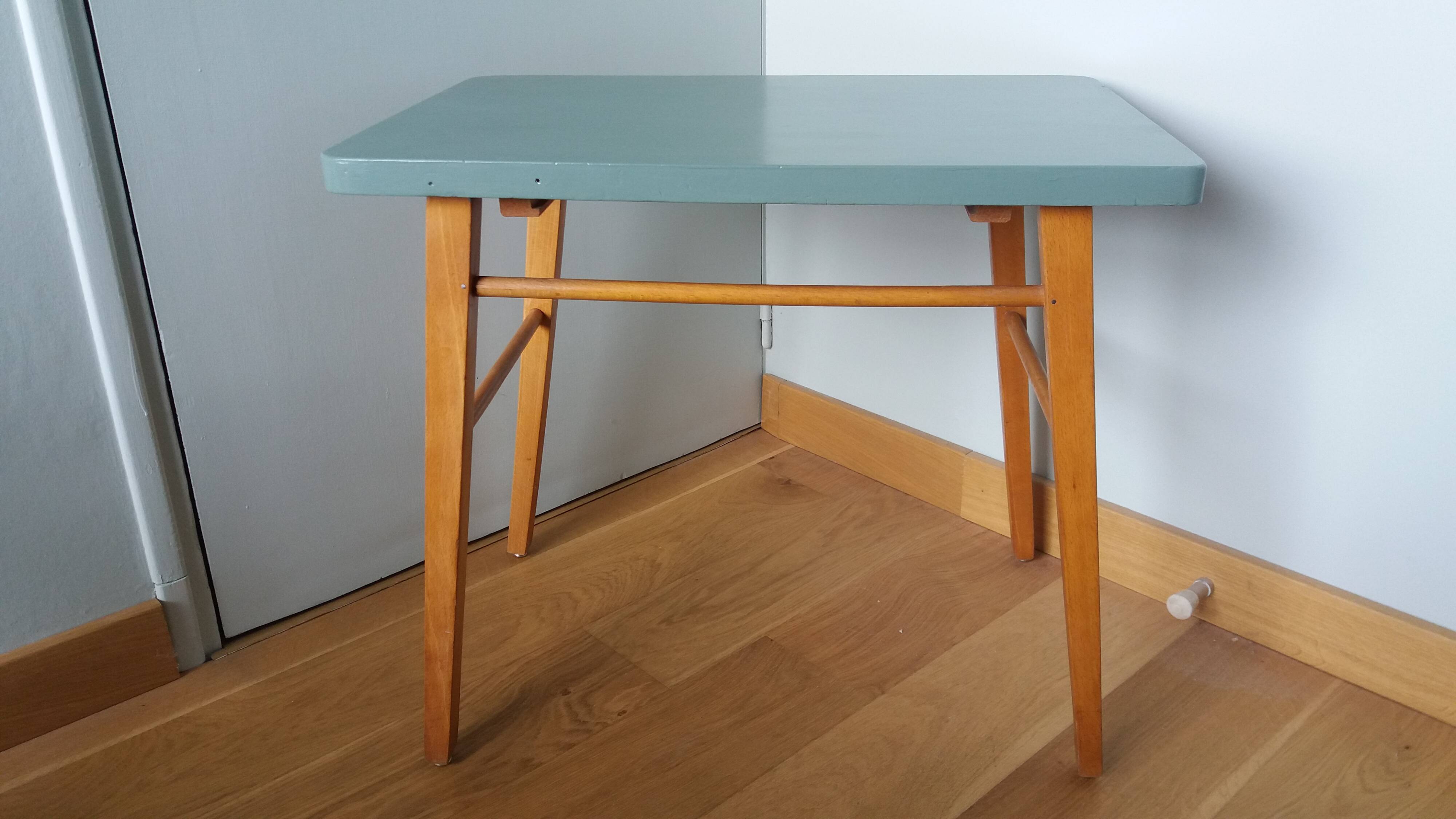 Bureau pupitre enfant pieds compas