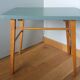 Bureau pupitre enfant pieds compas