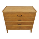 Commode vintage pieds compas 4 tiroirs 1950s