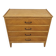 Commode vintage pieds compas 4 tiroirs 1950s