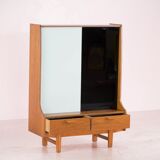 Bibliothèque scandinave vintage en teck 1960