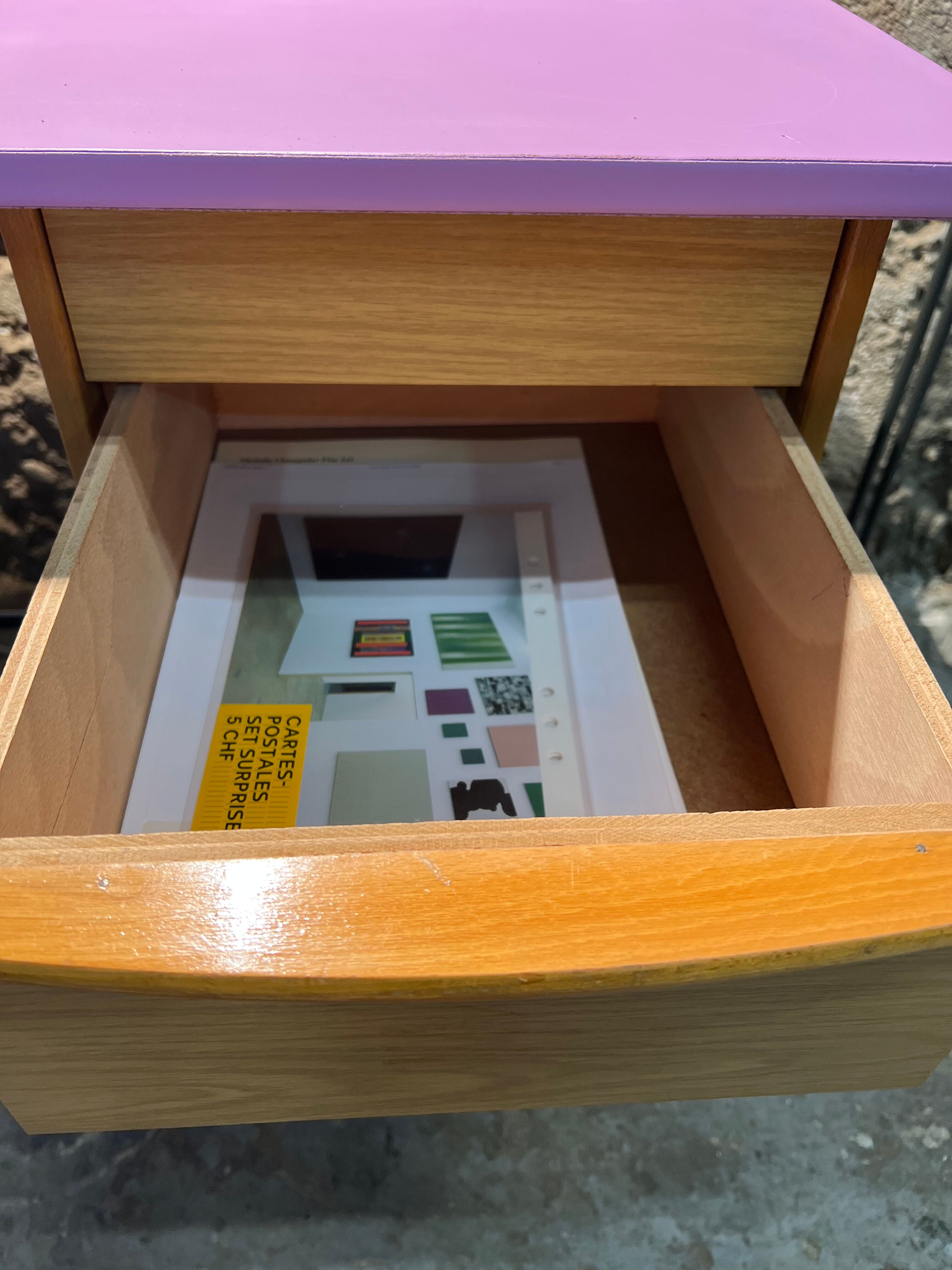 Modernist office in formica