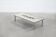 Brutalist Coffee Table by Pia Manu, Ceramic Top, Metal Base, Belgium