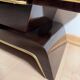 Art Deco Sideboard with Vitrine in Macassar Ebony & Maple, Paris, 1930s
