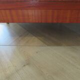 Louis XVI chest of drawers - Bronze - Butterfly wood veneer marquetry - 1930