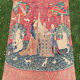 Large wall tapestry The Lady and the Unicorn - Hearing G. Boitard