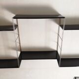 Gold and brown thong shelf