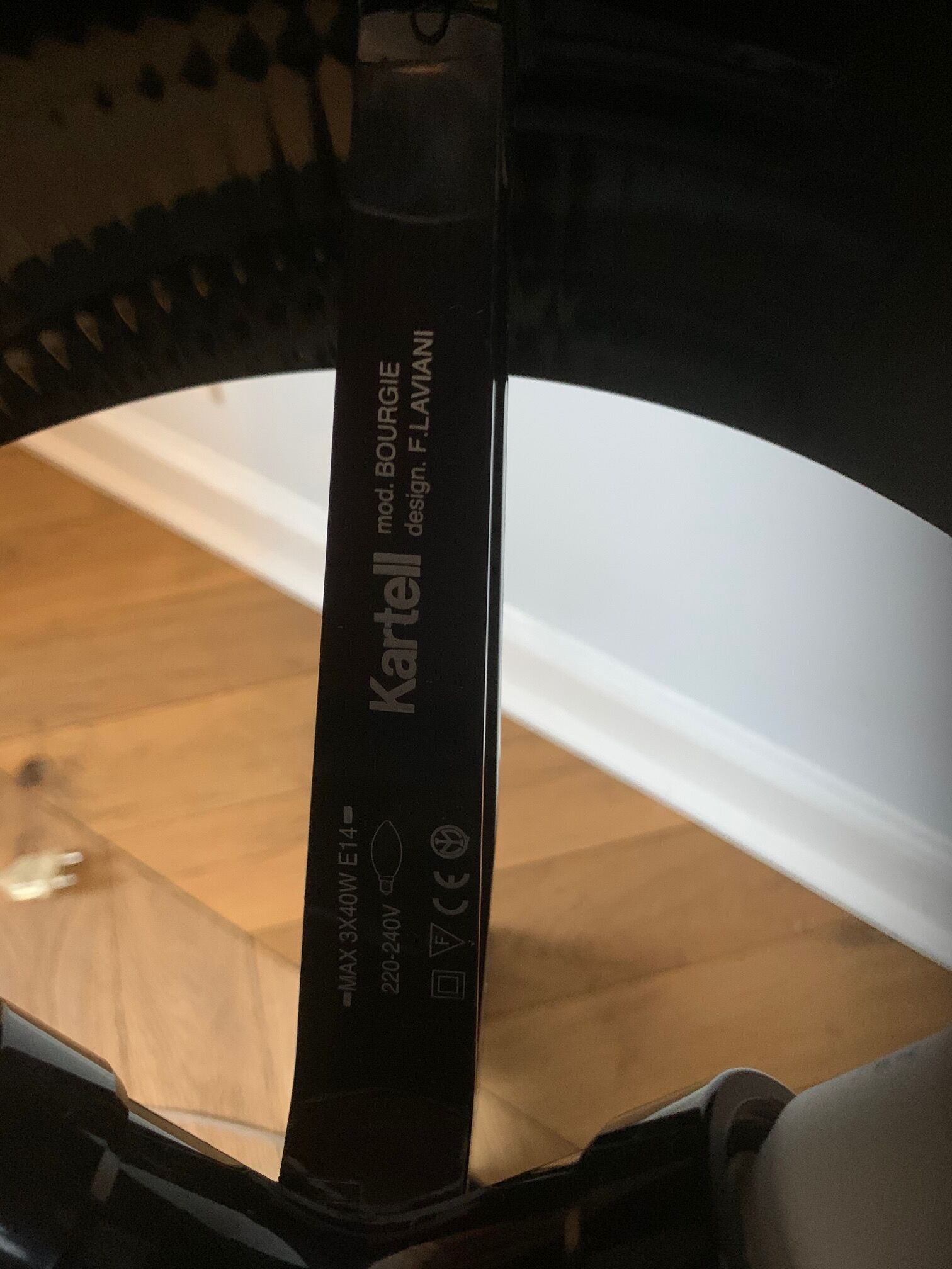 Ferrucio Laviani's Bourgie Lamp for Kartell