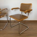 Paire de fauteuils B64 de Marcel Breuer