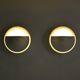 Disc wall lamps C-1558 by Raak, 1980s The Netherlands.