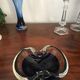 Sommerso ashtray in Murano glass circa 1960