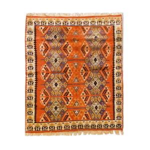 Tapis kilim persan fait