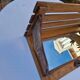 Ancien Miroir D'entrée Avec Ses Patères