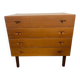 Scandinavian teak chest of drawers from the 1970s.