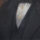 Pastel portrait of man signed Theophile Emmanuel Duverger 1861
