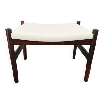 Danish Rosewood Ottoman by Spottrup, 1960s