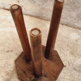 Old stool, side table French oak