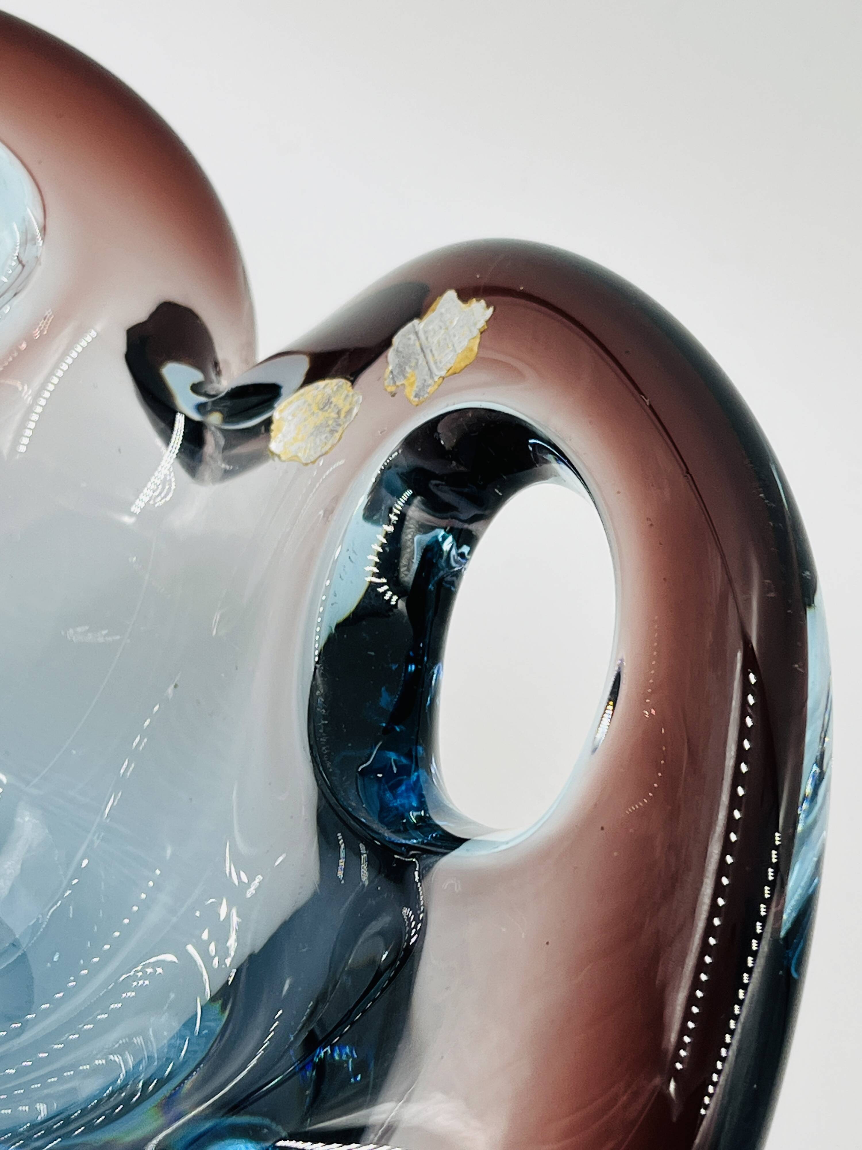Murano Sommerso Ashtray Bowl – Flavio Poli for Seguso