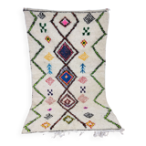 Handmade moroccan berber carpet 244 x 138 cm