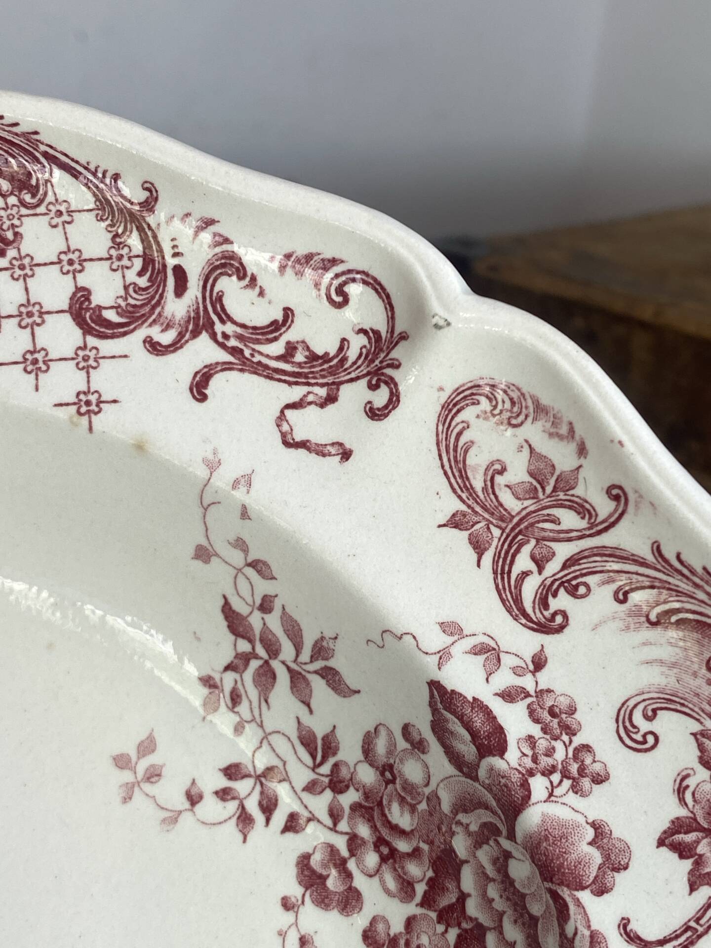 Round plate, ironstone, Villeroy & Boch, Valeria