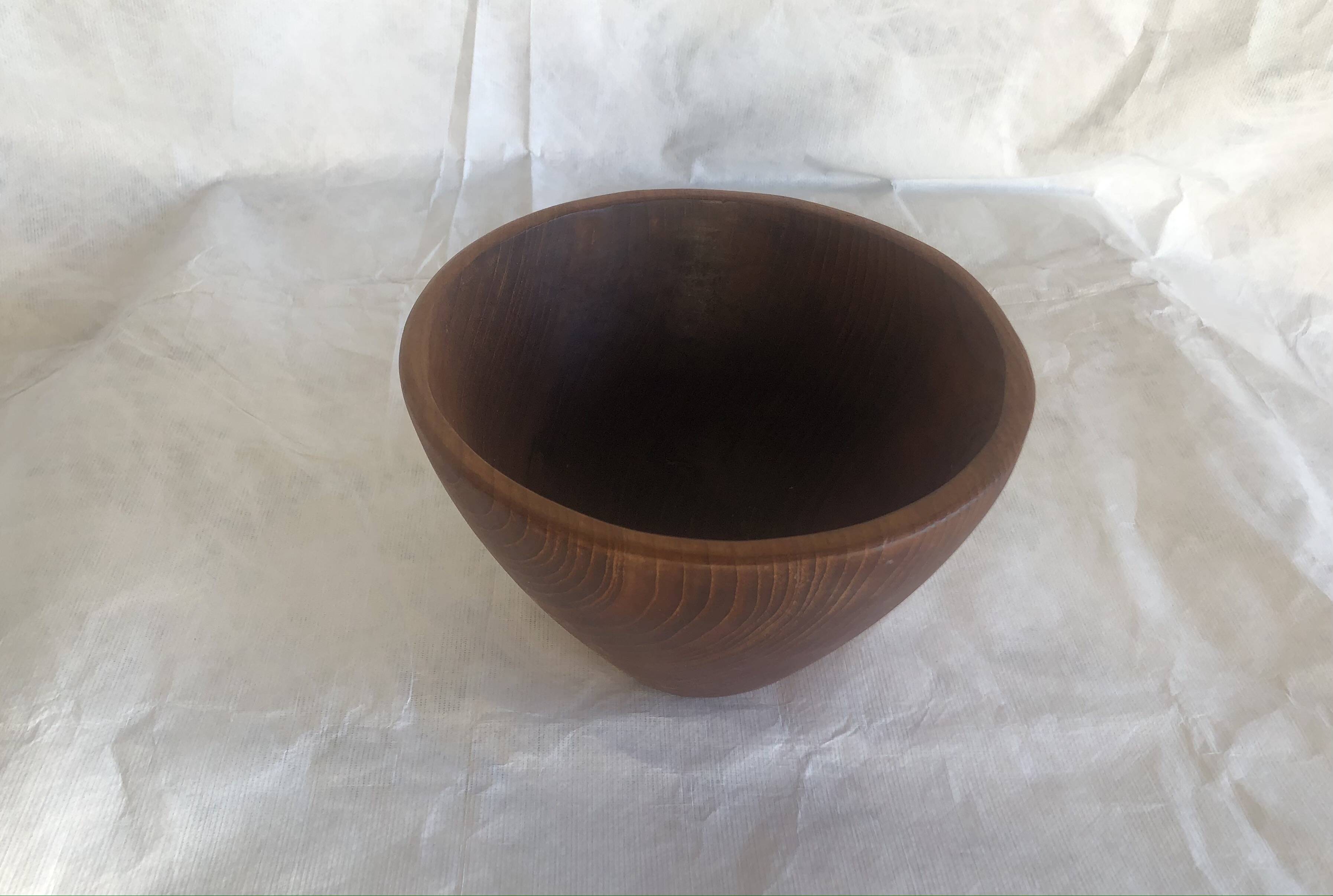 vintage teak salad bowl, Scandinavian
