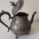 Sheffield teapot, silver, 19th century.