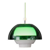 Great looking acrylic pendant lamp by Bent Karlby for ASK Lightings - Model Ergo - Denmark 70's