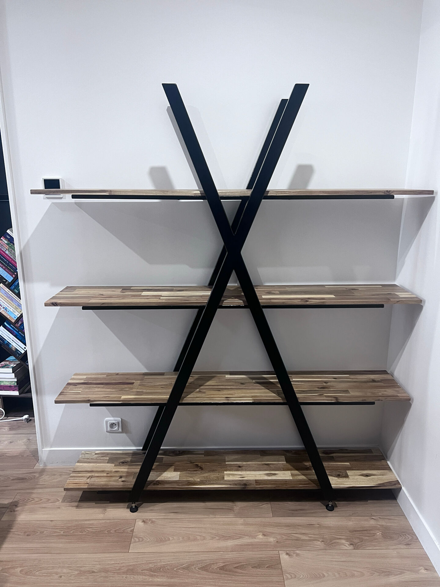 Handcrafted bookshelf