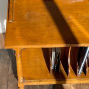 Vintage turntable cabinet