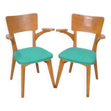 Fauteuil bridge pieds compas