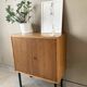 Vintage Scandinavian sideboard 2 modules in oak, 1960s