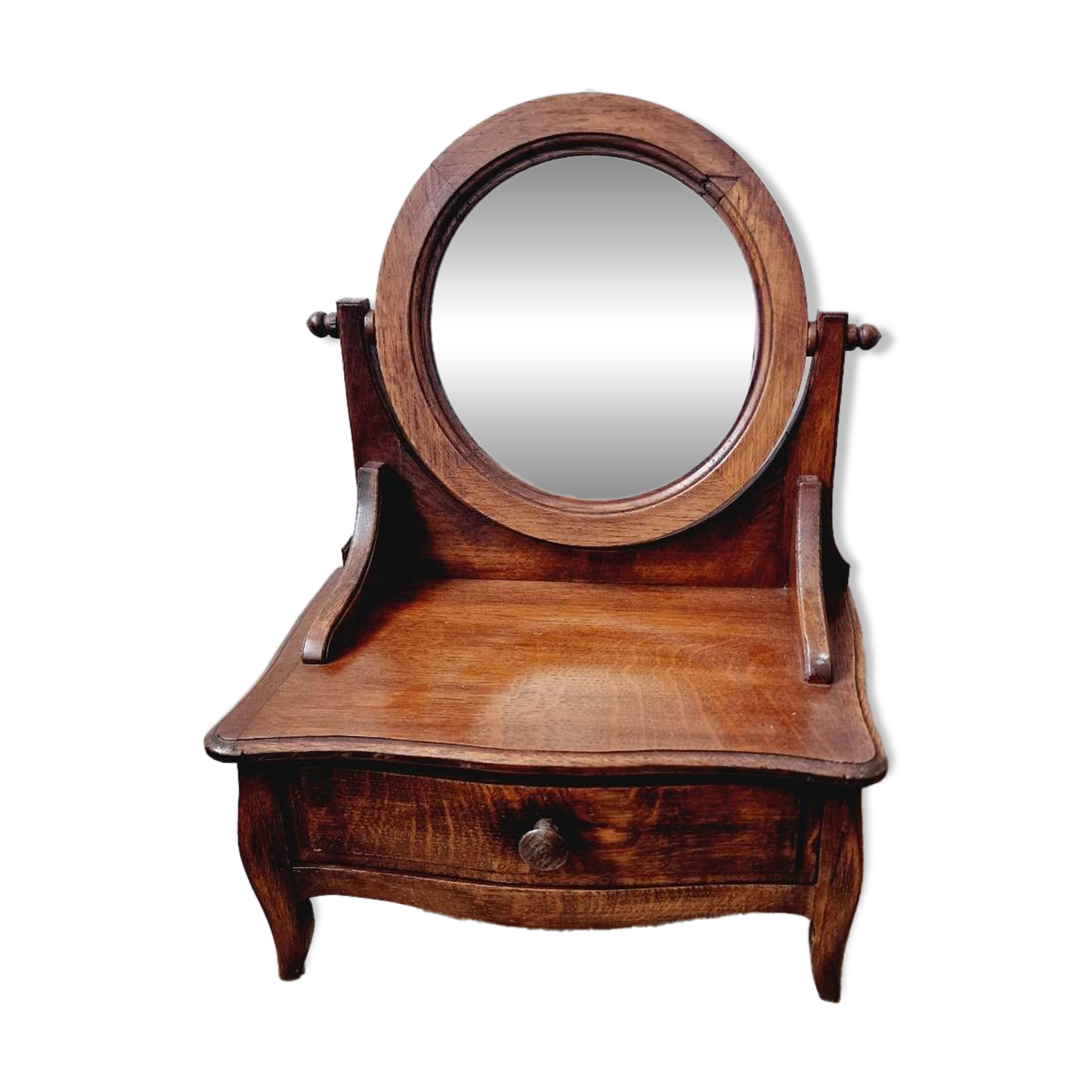 Vintage wooden table dressing table