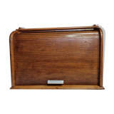 Letter door with roller shutter style art deco light oak