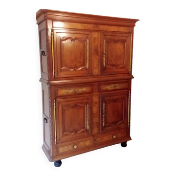 buffet with 2 bodies in solid oak