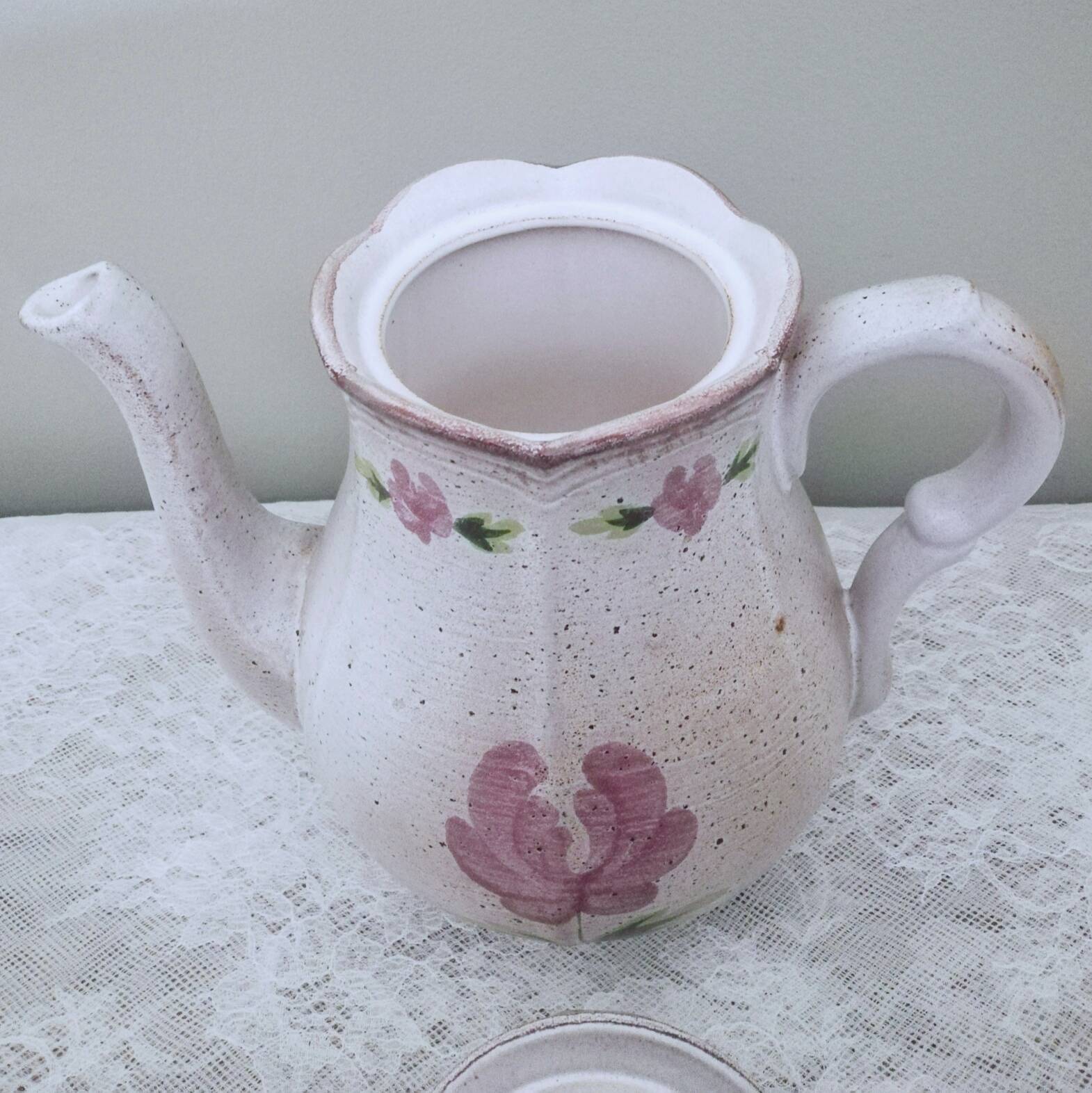 Stoneware coffee service