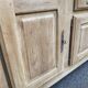 Vintage sideboard in solid oak from France, 20th century, 250cm