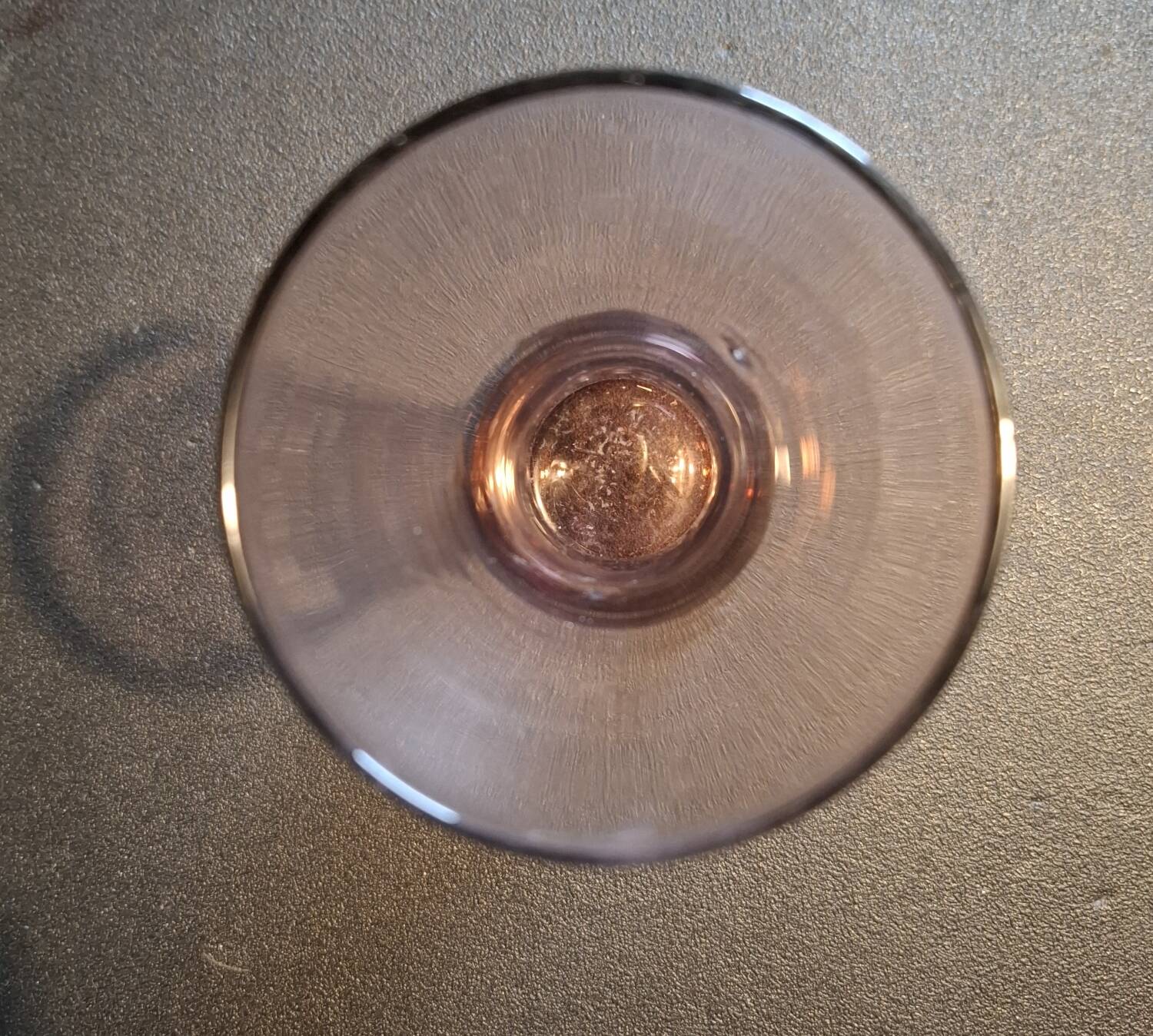 Artisanal violet vase