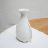 Vintage white porcelain vase by Seltmann Weiden, Germany