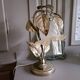 Lampe de table feuilles fleur 70'