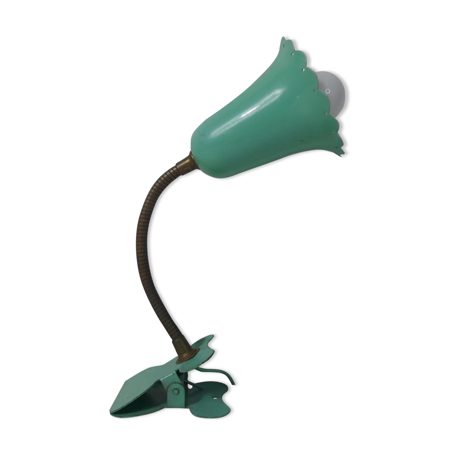 Old mint clip lamp