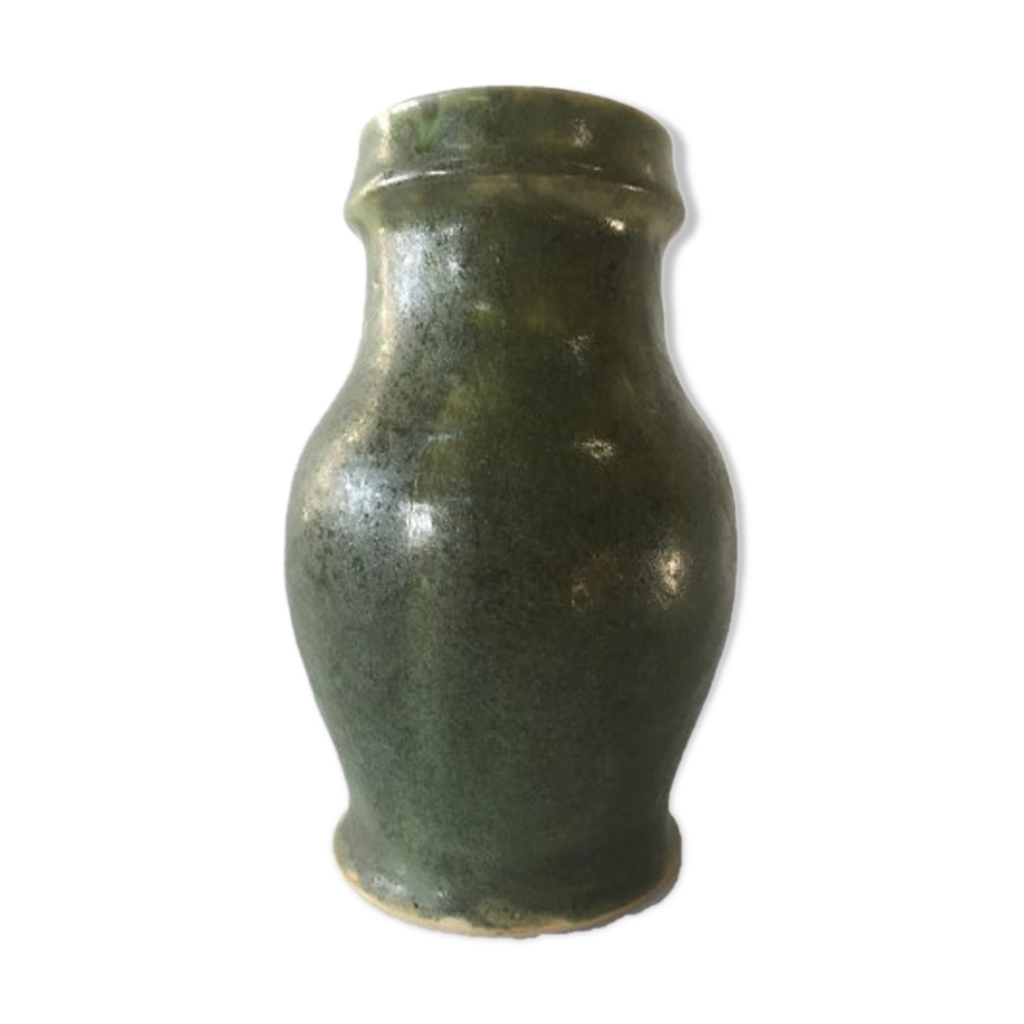 Khaki vase - Germany, 1960s