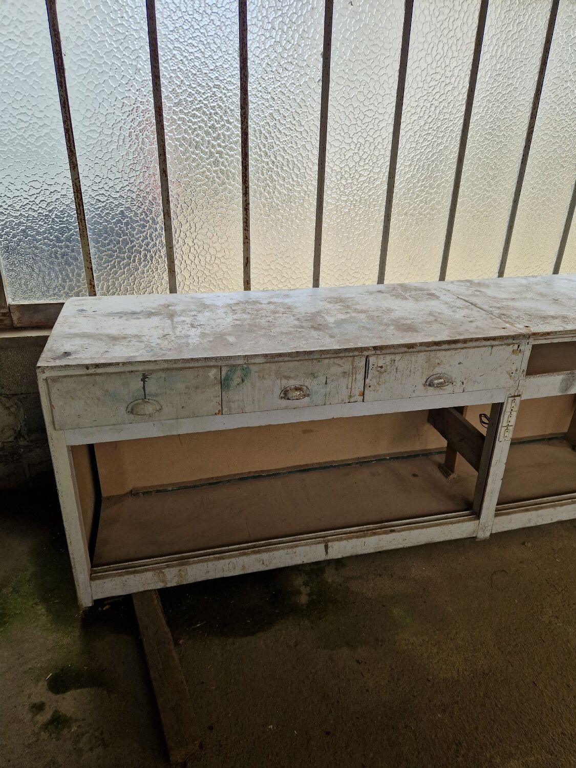 Meuble de metier établi/comptoir