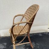 Rattan armchair