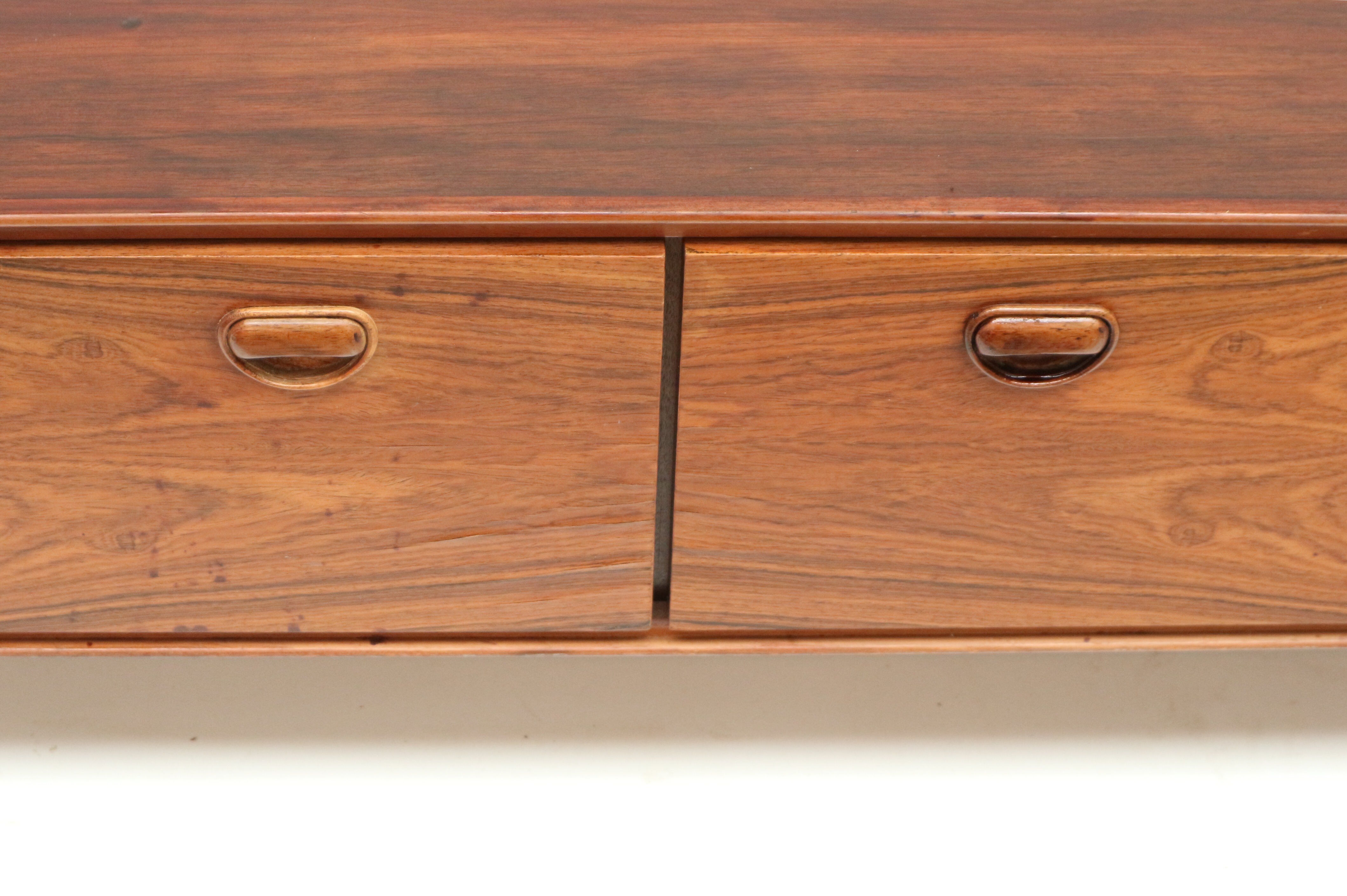Vintage rosewood low sideboard / lowboard made in the 60s