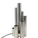 Hollywood Regency metal table lamp with 6 lights, Sciolari, Italy 1970.