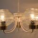 Mid-century chandelier by instala jilove u decina,1970's.