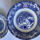 16 table plates Longwy, Fish model