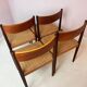 Set: 4x Dining Chair Teak by Poul Volther for Frem Rojle